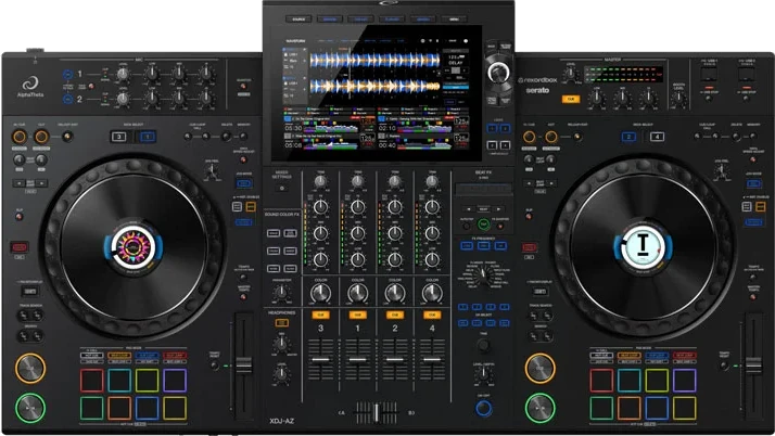 AlphaTheta XDJ-AZ vista desde arriba